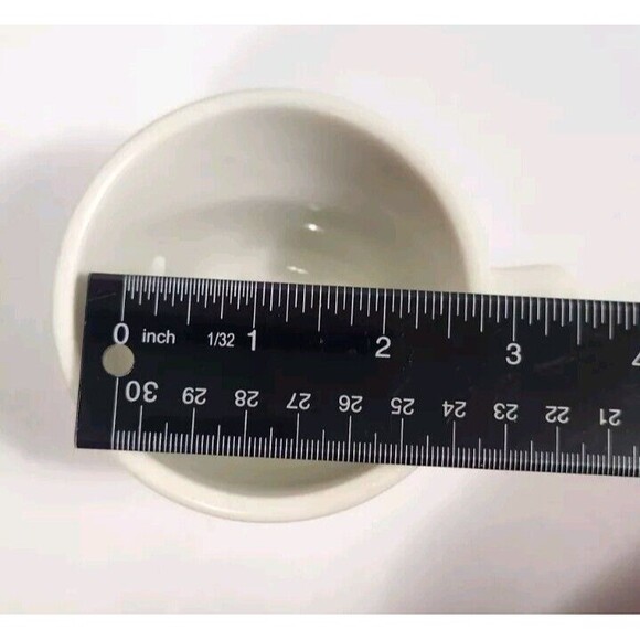 Vintage Jackson Custom China Mug Set Of Two White With Green & Brown flow  K9 - Picture 9 of 9